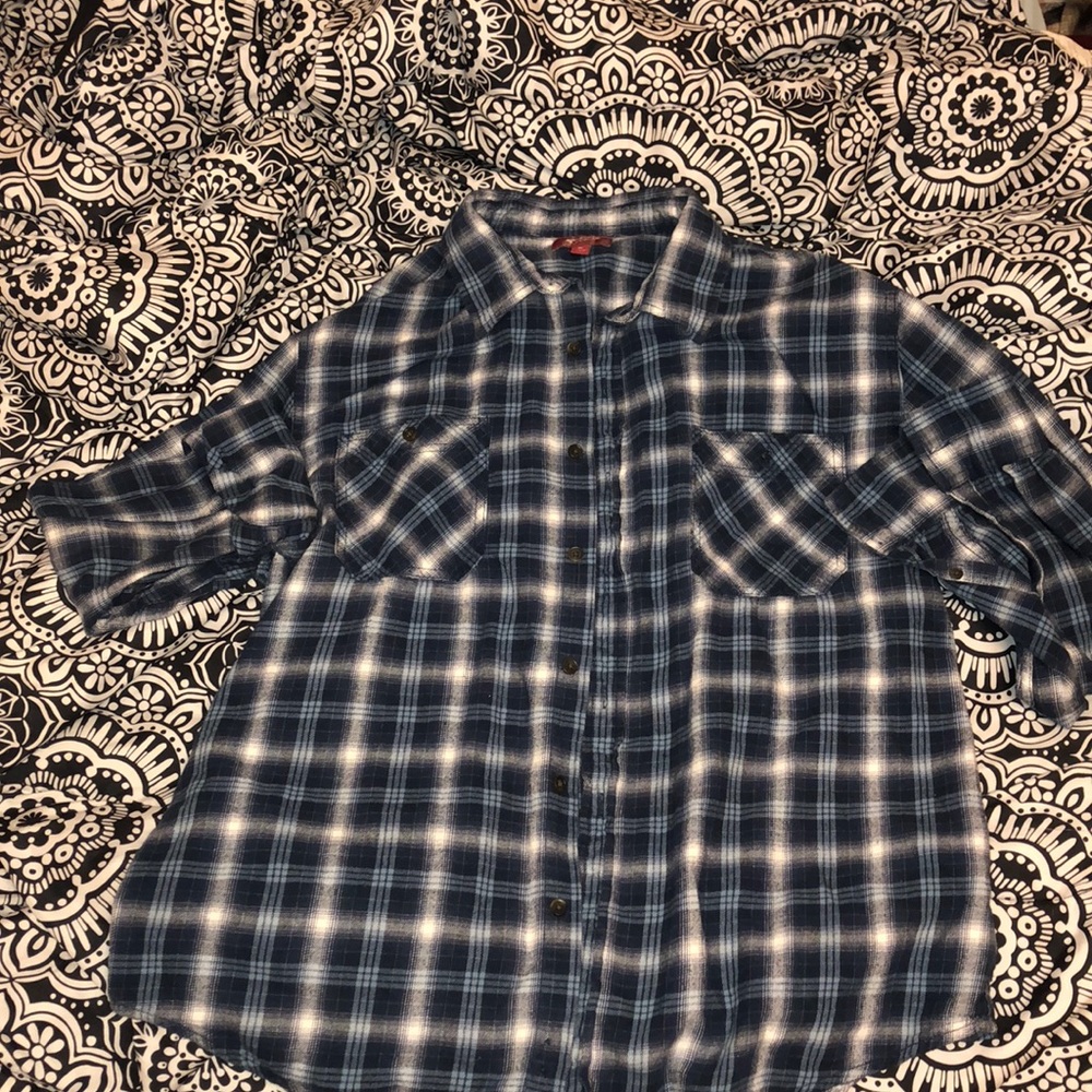 Plaid long sleeve
